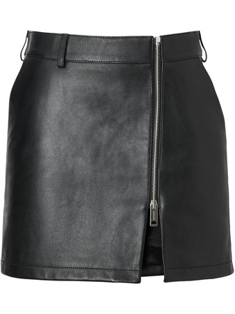 Burberry Zip-front Leather Mini Skirt $1,750 - Shop AW19 Online - Fast Delivery, Price