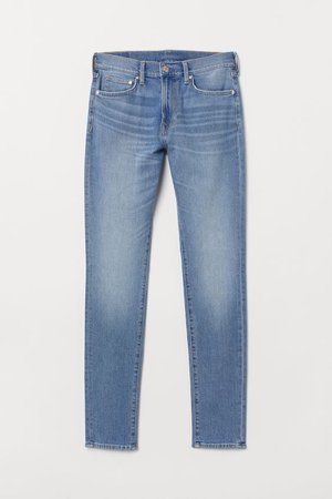 Skinny Jeans - Azul denim claro - Men | H&M MX
