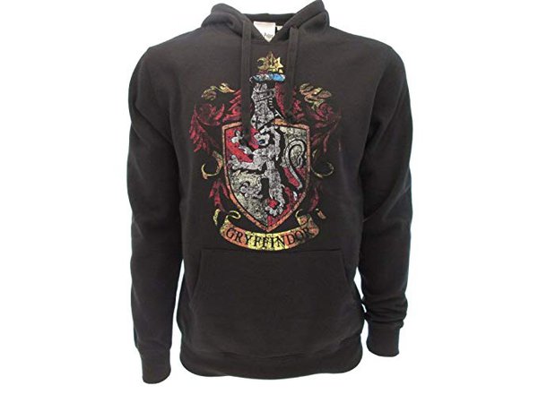 Harry Potter KAPUZENPULLI Hoodie Sweatshirt GRYFFINDOR Haus Waffen - 100% Offiziell WARNER BROS: Amazon.de: Bekleidung