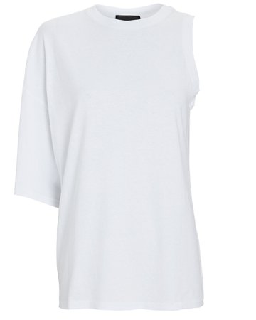 A.W.A.K.E. Mode One-Shoulder Organic Cotton T-Shirt | INTERMIX®