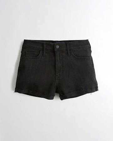 Girls Vintage Stretch Low-Rise Denim Short-Shorts | Girls Bottoms | HollisterCo.com