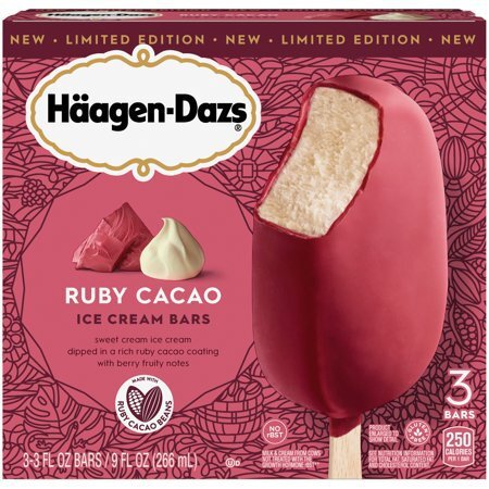 New Magnum Mini Ruby Bars Feature a Pink Chocolate Shell | Allrecipes
