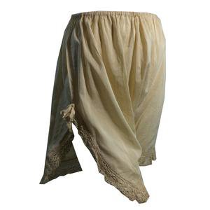 Dainty White Silk Lace and Ribbon Trimmed Bloomers circa Mid 1800s – Dorothea's Closet Vintage