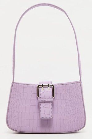 lilac PLT shoulder bag