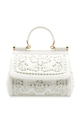 Sicily Small Leather Shoulder Bag by Dolce & Gabbana | Moda Operandi