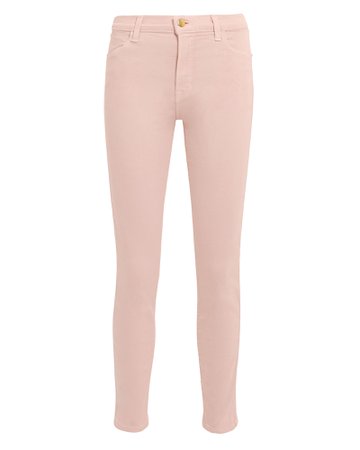 Alana Light Pink Skinny Jeans