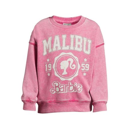 Barbie Toddler Girl Crewneck Sweatshirt, Sizes 2T-5T - Walmart.com