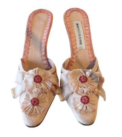 Manolo Blahnik designed shoes for Sofia Coppola’s Marie Antoinette [photo by lightninginabottle on Flickr/credit: CC BY-NC-ND 2.0