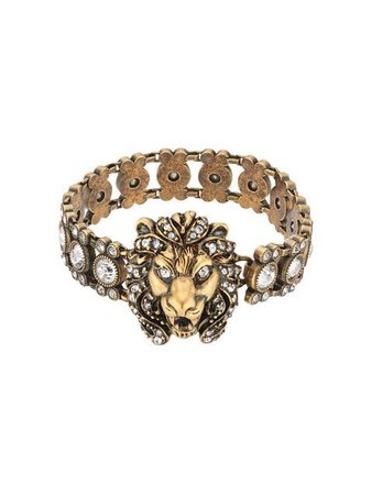 Gucci Lion Head Bracelet