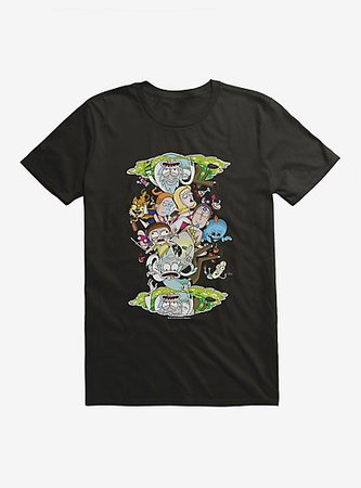 Rick and Morty Portal Loop T-Shirt