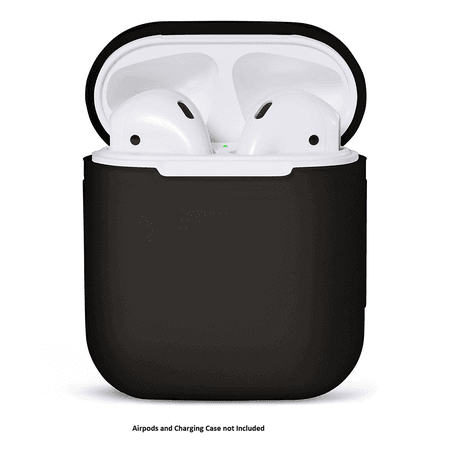 air pods with a black case