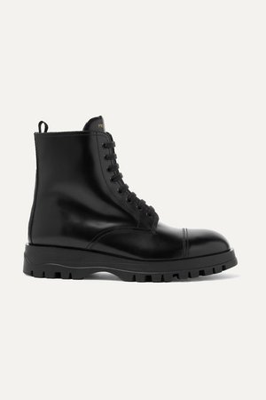 PRADA Leather ankle boots