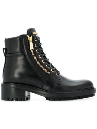 Balmain lace-up ankle boots