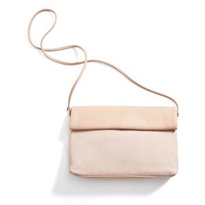 light pink cream bag