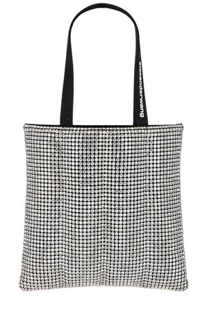 Alexander Wang Heiress Quilted Tote in White | REVOLVE