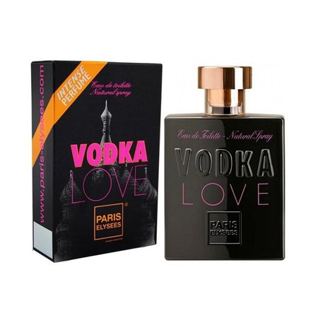 Perfume Vodka Love Paris Elysees Feminino Eau de Toilette - 100ml | Danny Cosméticos | Perfumes, Maquiagem, Dermocosméticos, Cabelos e muito mais