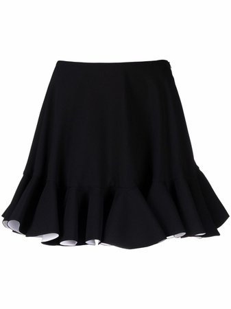 Versace A-line Ruffled Miniskirt - Farfetch