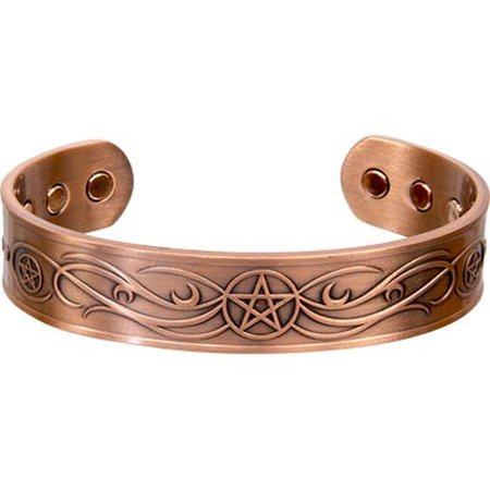 dragonmoon.ca | Copper Bracelet: Pentacle