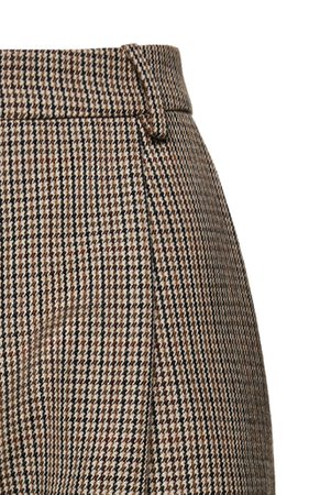 Totness Checked Wool Tapered Pants by Magda Butrym | Moda Operandi