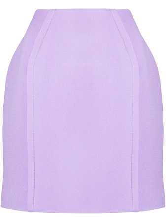 purple Versace high-waisted paneled mini skirt with Express Delivery - Farfetch