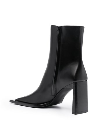 Balenciaga square-toe ankle-length boots black 636632WB980 - Farfetch