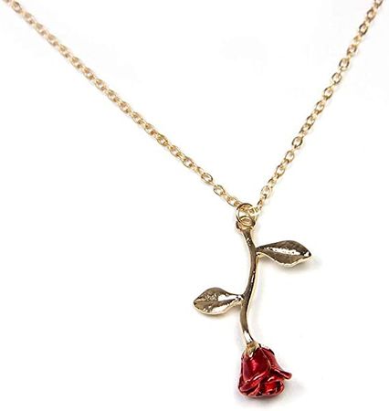 Amazon.com: arget Necklaces for women, Gold Necklace For Women Rose Necklace With Pendant, Aesthetic Necklace, Preppy Jewelry, Trendy Jewelry, Cute Necklaces For Teen Girls And All Women Necklace : Clothing, Shoes & Jewelry