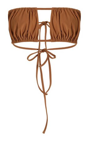 Ruched Bikini Top By Christopher Esber | Moda Operandi
