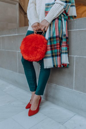 green red oufit - Google Search