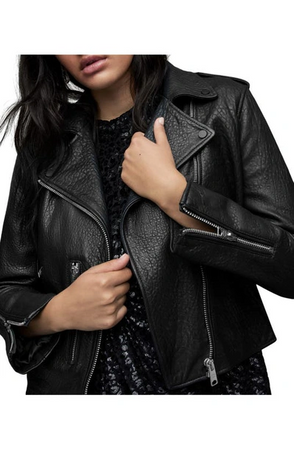 leather jacket (unknown brand)