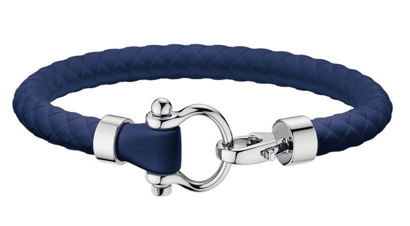 omega bracelet blue