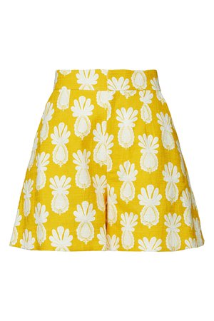 Pineapple Printed Shorts by La DoubleJ for $70 | Rent the Runway