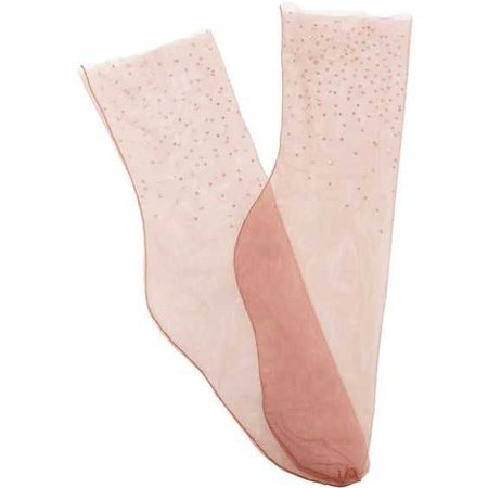 Brother Vellies Swarovski Embellished Socks (8.480 RUB) ❤ liked on Polyvore featuring intimates, hosiery, socks, accessories, fillers, pink, underwear, brother vellies and pink socks