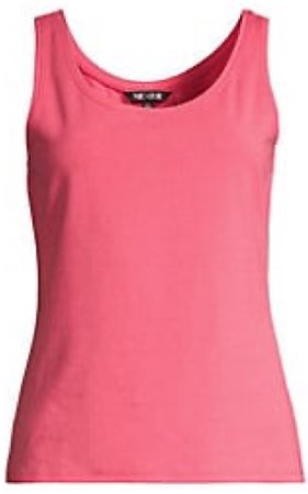 Coral pink tank top Nic and Zoe