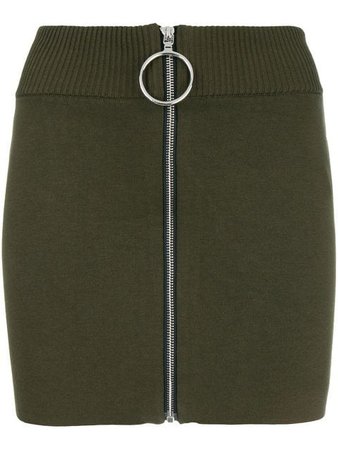 Paco Rabanne knitted mini skirt