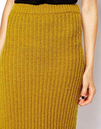 mustard knit skirt - Búsqueda de Google