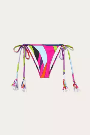 Marmo-Print Bikini Briefs – PUCCI Online Store