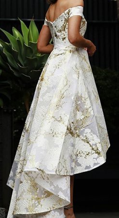 whitegold dress