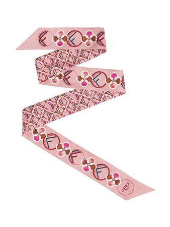 Fendi is Fendi Wrappy scarf in pink