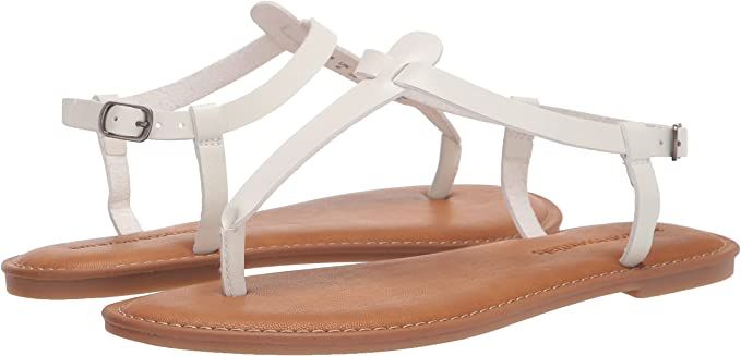 Amazon.com: Amazon Essentials Women's Casual Thong Sandal with Ankle Strap : Clothing, Shoes & Jewelry