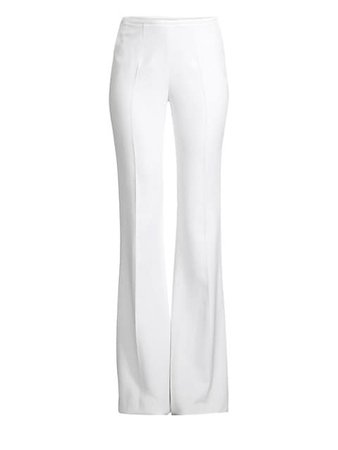 Michael Kors Collection Double Crepe Flare Pants | SaksFifthAvenue