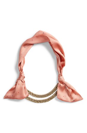 Stella & Dot Mixed Media Scarf Necklace | Nordstrom