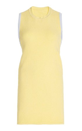 Sorbetto Cotton-Blend Terry Open-Back Mini Dress By Jacquemus | Moda Operandi