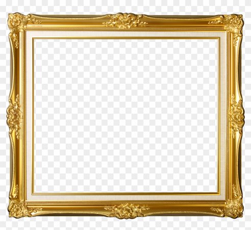 Gold Rectangular Frame (ornate)