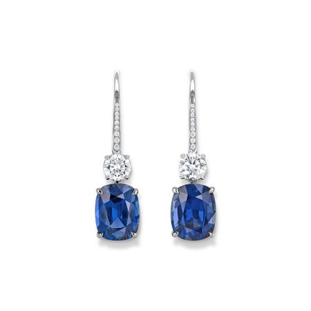 Sapphire earrings | 44A-1295/SAF/CS | Gübelin Jewellery