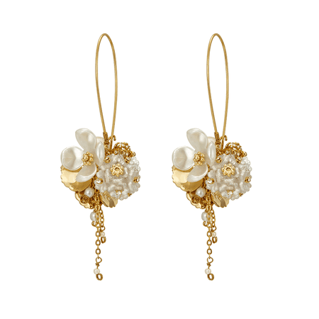 JESSICABUURMAN – MERIE Flower Earrings - Pair