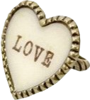 love sweetheart ring