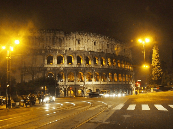 Rome, night Rome