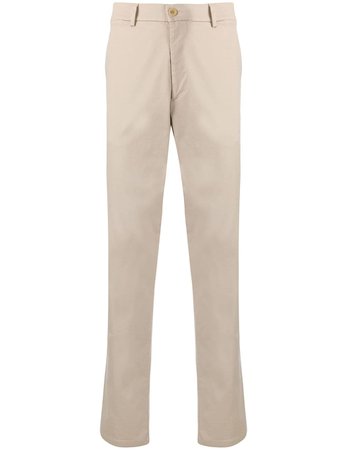 Filippa K Straight-Leg Chino Trousers 25539 Neutral | Farfetch