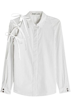 Lena Cotton Shirt with Bows Gr. FR 40