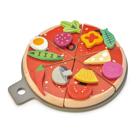 Wooden Pizza Party Tender Leaf Toys Toys and Hobbies Children